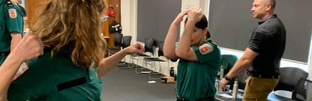 Paramedic self-defence