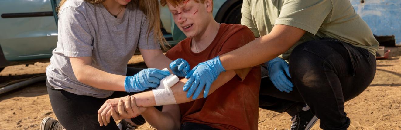 Providing learner drivers the skills to be a first responder