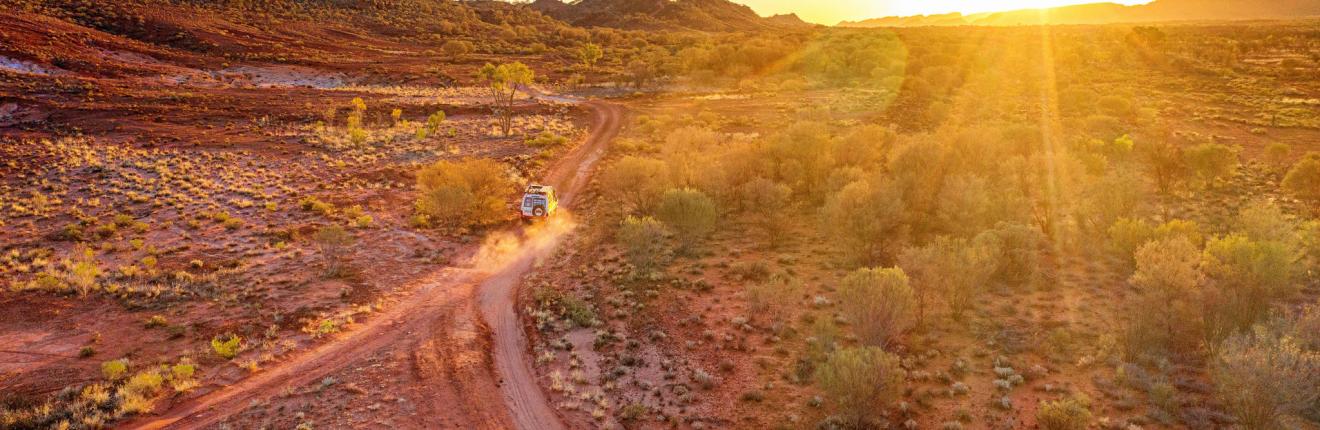 Driving in the Outback