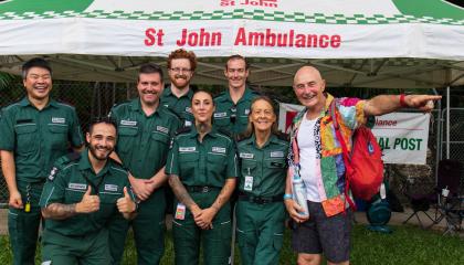 St John at Territory Events