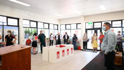 St John opening a new retail store.