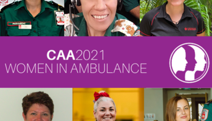 CAA 2022 Women in Ambulance