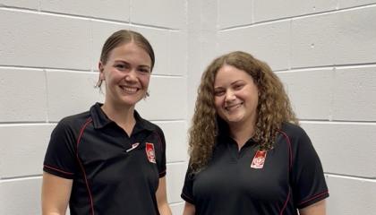 First Aid Trainers, Tahlia Waters and Teagan Hancock