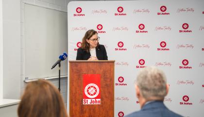 St John NT CEO Abigail Trewin