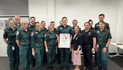 EMS Angels Award - Darwin