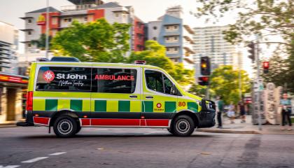 St John NT launches new-look ambulances