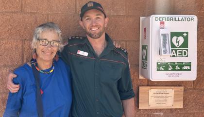 Paramedics push for AED at Ellery Creek