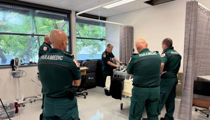 ICPs doing training