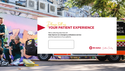 Patient experience survey