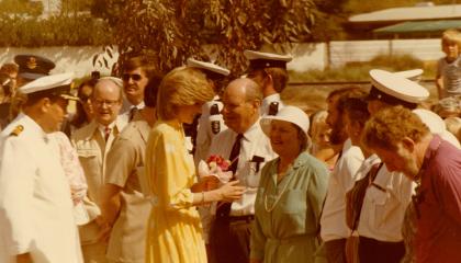 Princess Diana and Prince Charles, 1983