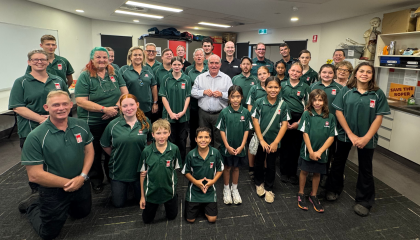 Katherine Division, Lord Prior award presentation