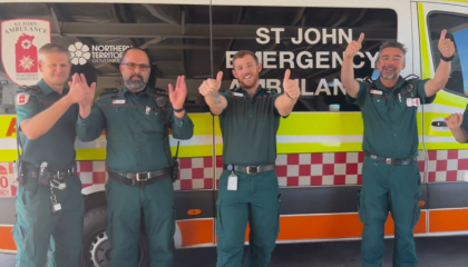 Easter paramedics