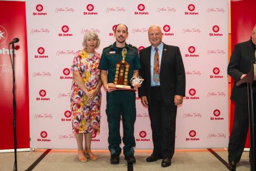 Rhys Dowell Paramedic of the Year