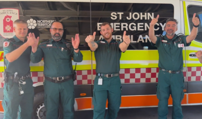 Easter paramedics