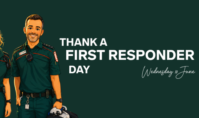 Thank a First Responder Day banner