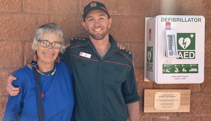 Paramedics push for AED at Ellery Creek