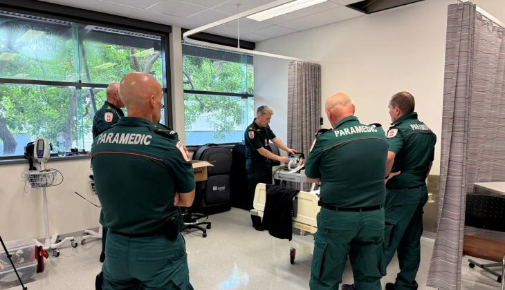 ICPs doing training