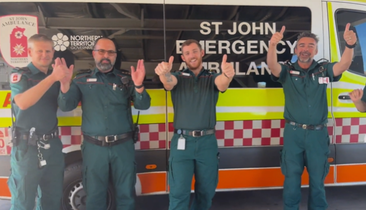 Easter paramedics