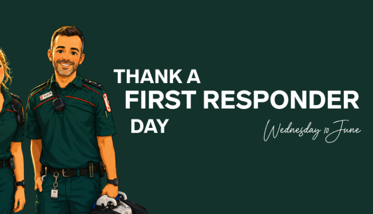 Thank a First Responder Day banner